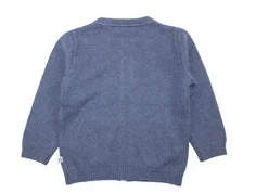 Wheat cardigan Chris greyblue melange